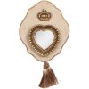 Espejo de pared Clayre & Eef 62S334 Beige-Dorado 19x3x22 cm