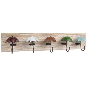 Clayre & Eef 66264 Perchero de Pared 27x5x15 cm...