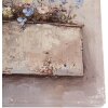 Clayre & Eef 66265 Decoración de Pared 36x3x36 cm Beige Rosa