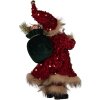 Decoración Papá Noel Clayre & Eef 66322 16x12x31 cm Rojo