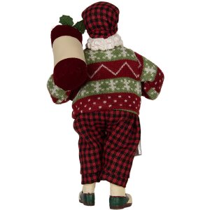 Decoración Papá Noel Clayre & Eef 66323 16x11x28 cm