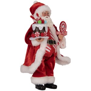 Decoración Papá Noel Clayre & Eef 66325 16x8x28 cm