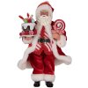 Decoración Papá Noel Clayre & Eef 66325 16x8x28 cm