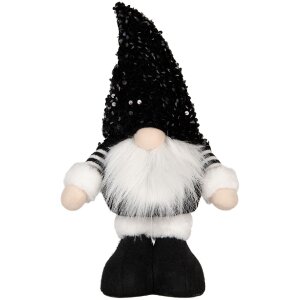 Clayre & Eef 66326 Decoración Gnomo con LED...