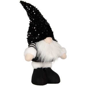 Clayre & Eef 66326 Decoración Gnomo con LED...