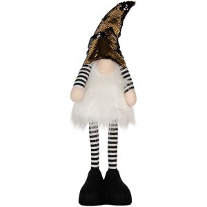 Clayre & Eef 66327 Decoración Gnomo con LED...