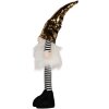 Clayre & Eef 66327 Decoración Gnomo con LED dorado 8x12x56 cm