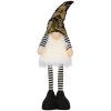 Clayre & Eef 66327 Decoración Gnomo con LED dorado 8x12x56 cm