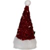 Clayre & Eef 66330 Decoración Gnomo con LED 10x10x25 cm / 3xAA
