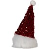 Clayre & Eef 66330 Decoración Gnomo con LED 10x10x25 cm / 3xAA