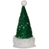 Clayre & Eef 66331 Decoración Gnomo con LED 10x10x25 cm