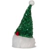 Clayre & Eef 66331 Decoración Gnomo con LED 10x10x25 cm