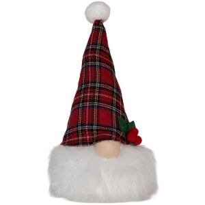 Clayre & Eef 66332 Decoración Gnomo con LED...
