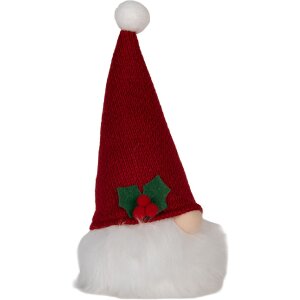 Clayre & Eef 66333 Enano decorativo con LED 10x10x25 cm 3xAA