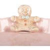Clayre & Eef 6CE1857P Cuenco Rosa Marrón Ø 23x7 cm