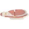 Plato pequeño Clayre & Eef 6CE2213P 20x16x4 cm rosa-blanco