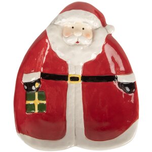 Clayre & Eef 6CE2213R Plato pequeño 20x16x4 cm...
