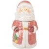 Clayre & Eef 6CE2215 Tarro con Tapa Ø 15x26 cm Rosa/Blanco