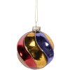 Adorno navideño Clayre & Eef 6GL5100 Ø 8x8 cm multicolor