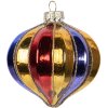 Adorno de Navidad Clayre & Eef 6GL5102 Ø 8 cm multicolor