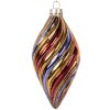 Adorno navideño Clayre & Eef 6GL5103 Ø 6x13 cm Multicolor