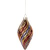 Adorno navideño Clayre & Eef 6GL5103 Ø 6x13 cm Multicolor
