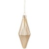Adorno navideño Clayre & Eef 6GL5113 Ø 5x15 cm Dorado