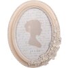 Clayre & Eef 2F1319 Marco de Fotos 15x2x19 cm para Fotos 10x15 cm rosa-beige