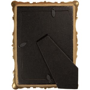 Clayre & Eef 2F1354S Marco de fotos 15x2x21 cm / 10x15 cm Verde Dorado