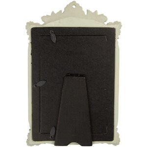 Clayre & Eef 2F1361S Marco de Fotos 15x2x24 cm / 10x15 cm Verde Dorado