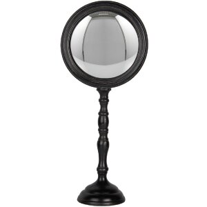 Clayre & Eef 62S316 Espejo 17x10x39 cm Negro