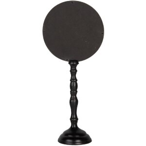 Clayre & Eef 62S316 Espejo 17x10x39 cm Negro