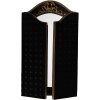Espejo de pared Clayre & Eef 62S317 38x2x34 cm Negro y Dorado