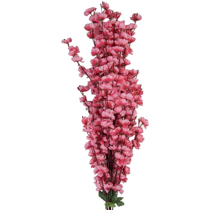 Rama decorativa con flores Clayre & Eef 5PL0168P 15x10x100 cm Rosa