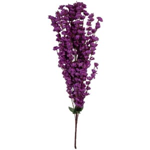 Rama decorativa con flores Clayre & Eef 5PL0168PA 15x10x100 cm Violeta