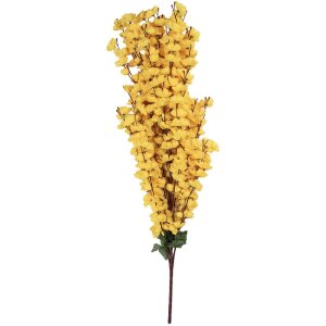 Rama Decorativa con Flores Clayre & Eef 5PL0168Y 15x10x100 cm