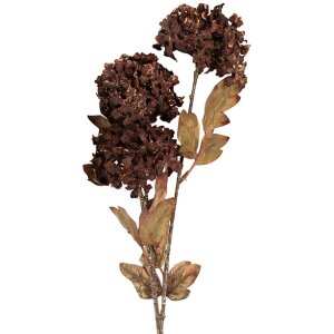 Ramo decorativo Clayre & Eef 5PL0193CH con flores 10x8x76 cm Marrón