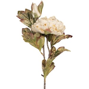 Flor Artificial Clayre & Eef 5PL0194W Blanca Verde...