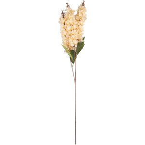 Rama decorativa con flores Clayre & Eef 6PL0398BE 8x6x85 cm Beige-Verde