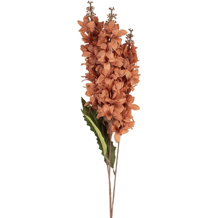 Rama decorativa con flores Clayre & Eef 6PL0398P 8x6x85 cm Rosa