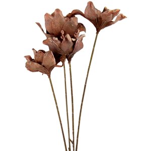 Clayre & Eef 6PL0403DCH Ramo decorativo con flores 8x5x60 cm Marrón y Verde