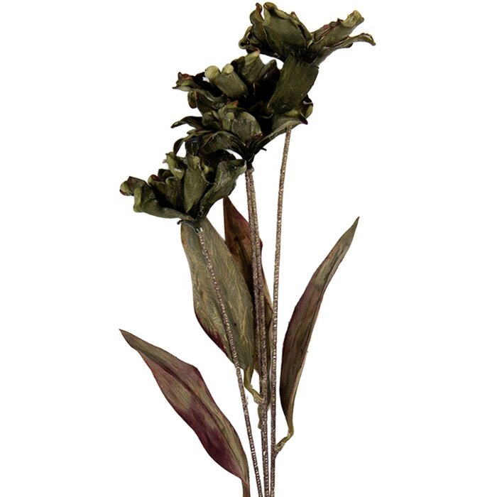 Clayre & Eef 6PL0403GR Ramo decorativo con flores 8x5x60 cm Verde