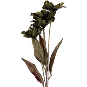 Clayre & Eef 6PL0403GR Ramo decorativo con flores 8x5x60 cm Verde