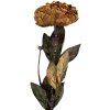 Flor artificial Clayre & Eef 6PL0405DY Amarillo-Verde 10x10x65 cm