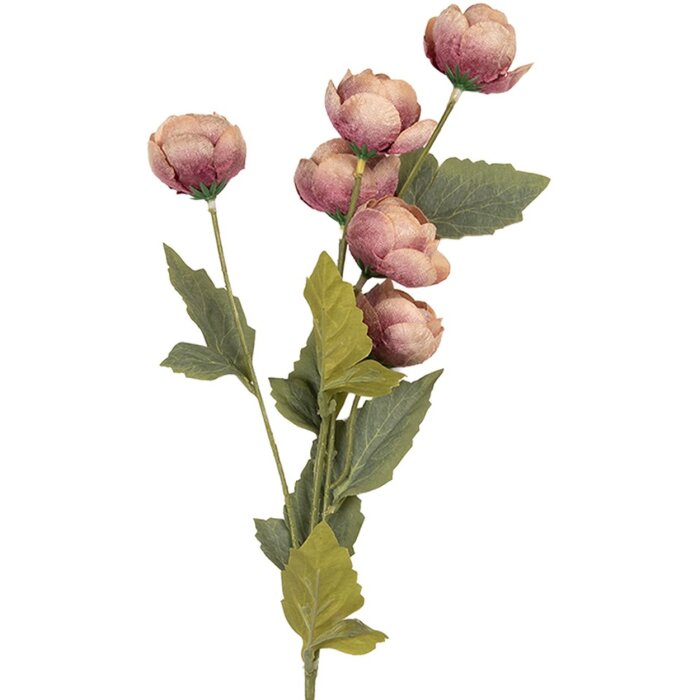 Rama decorativa con flores Clayre & Eef 6PL0409P 10x10x63 cm