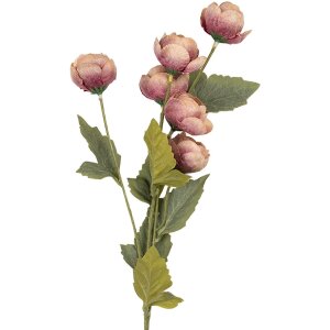 Rama decorativa con flores Clayre & Eef 6PL0409P 10x10x63 cm