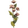 Rama decorativa con flores Clayre & Eef 6PL0409PA 10x10x63 cm Violeta