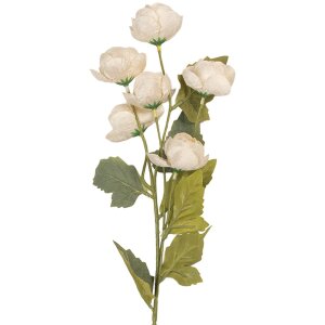 Ramo decorativo con flores Clayre & Eef 6PL0409W 10x10x63 cm