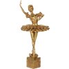 Decoración Bailarina Clayre & Eef 6PR5418 20x17x45 cm Dorado