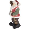 Decoración Papá Noel Clayre & Eef 6PR5524 15x11x25 cm Verde y Marrón